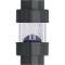 U-PVC solvent check valve with nuts