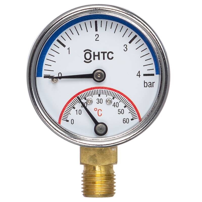 A2 ss glycerine filled manometer 2