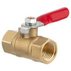 Messing Mini Kugelhahn f&uuml;r Druckluft o.&auml;.