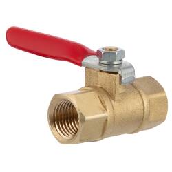 Messing Mini Kugelhahn f&uuml;r Druckluft o.&auml;.