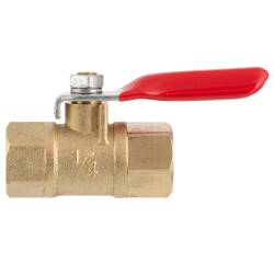 Messing Mini Kugelhahn f&uuml;r Druckluft o.&auml;.