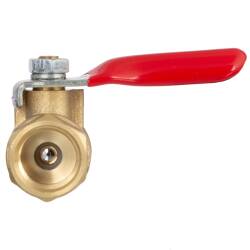 Messing Mini Kugelhahn f&uuml;r Druckluft o.&auml;.