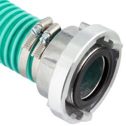Suction hose set with GEKA coupling