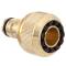 Brass Quick-Click coupling with hose tail
