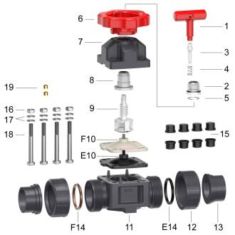 Ersatzteile AK0110 - 32mm
