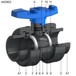 Ersatzteile AK0900 - 63mm - 2"