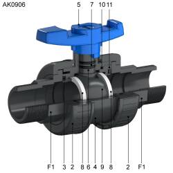 Ersatzteile AK0900 - 63mm - 2"