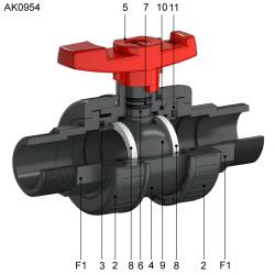 Ersatzteile AK0950 - 63mm - 2"