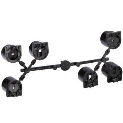 Produktbild von Plug&Rain Hunter I-20 Montageeinheit – Komplettset Mit T-Stück & Düsen Für 25 Mm PE-Rohr