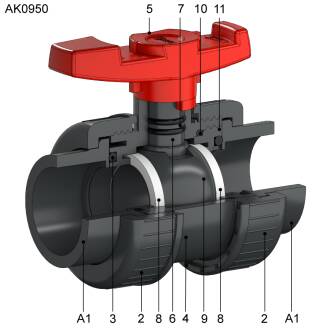 Ersatzteile AK0950 - 110mm - 4"