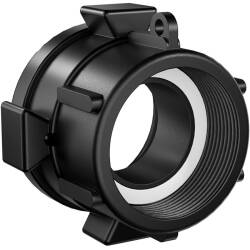 IBC container coupling with female thread