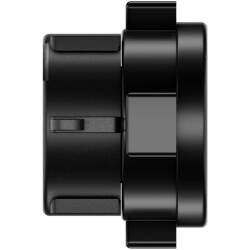 IBC container coupling with female thread