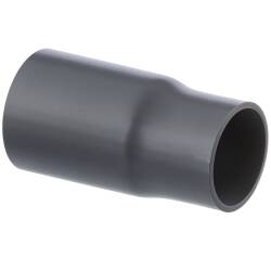 PVC-U Klebemuffe Verbinder lang Poolflex Klebeschlauch