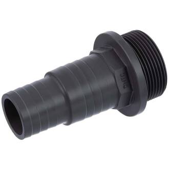 PVC-U Stufenschlauchtülle mit Aussengewinde