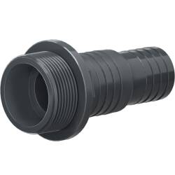 PVC-U Stufenschlauchtülle mit Aussengewinde