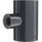 PVC-U T-Stück 90°, Klebemuffe x Innengewinde 50mm x 1/2"