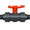 PVC-U 3-Wege-Kugelhahn ECO T-Bohrung, Aussengewinde