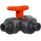 PVC-U 3-Wege-Kugelhahn ECO T-Bohrung, Aussengewinde