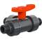 PVC-U 3-Wege-Kugelhahn ECO T-Bohrung, Aussengewinde