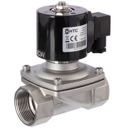 Edelstahl Magnetventil 24V AC Innengewinde
