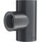 PVC-U T-Stück 90°, Klebemuffe x Innengewinde 50mm x 1 1/4"