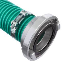 Suction and pressure hose, 4" intake hose with 110-A Storz coupling