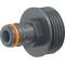 Hahnanschluss Aussengewinde x QuickConnector 1"