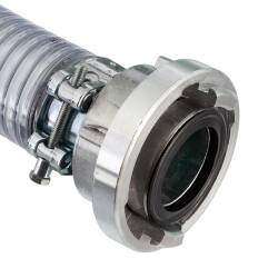 Suction hose set with GEKA coupling