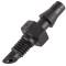 Micro irrigation connector threaded x barbed