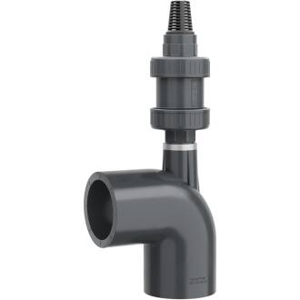 Belüftungsset für PVC-U Verrohrung Winkel oben