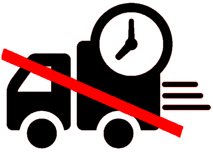 Keine Express-Lieferung